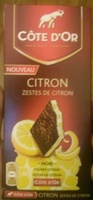 Citron Zestes de Citron Noir