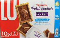 Véritable Petit écolier Pocket Chocolat au Lait