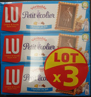 Petit ecolier 3x150g lait lot