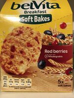 Belvita Breakfast Soft Bakes, Red Berries