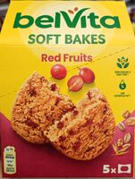 Soft bakes red fruits