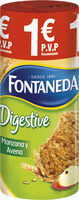 Digestive manzana y avena
