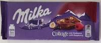 Collage Himbeere