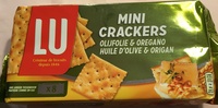 Mini crackers huile d'olive & origan