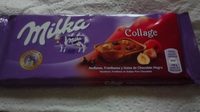 Milka Collage Framboos, Hazelnoot En Stukjes Pure Chocolade