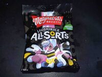 165 g Maynards BASSETTS LIQUORICE. NATURAL ALSORTS