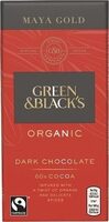 Maya Gold Dark Chocolate 60%