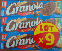 Biscuits chocolat lait Granola