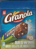 Granola bownie gros éclats de noisettes X6