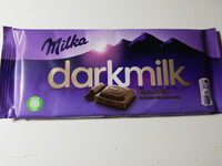 Darkmilk chocolate with extra cocoa