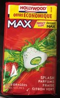 Hollywood max fraise citron vert