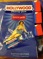 Chewing gum  mentol