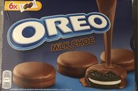 Oreo Biscuits cacaotés enrobés chocolat lait les 2 boites de