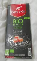 Chocolat noir bio caramel beurre salé