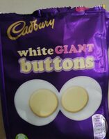 Cadbury White Giant Buttons