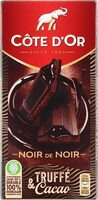 Chocolate Noir de Noir Truffé & Cacao
