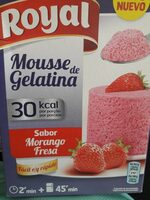 Mousse de gelatina