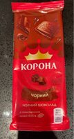 Черный шоколад Корона