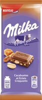 Milka cacahuètes et éclats croquants