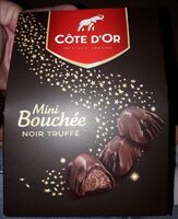 Mini bouchée noir truffé