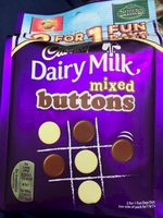 Dairy Milk Mixed Buttons Bag