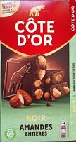 Noir amandes entières