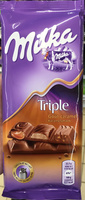 Triple goût caramel - chocolat au lait