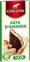 Chocolat noir Pâte d'amande