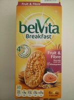 Belvita biscuits-breakfast fruit and fiber with fig