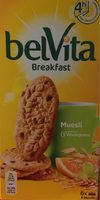 Belvita Breakfast Muesli made with 5 wholegrains