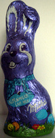 Lapin en chocolat au lait alpin