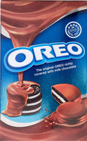 Oreo cookies milk chocolate covered