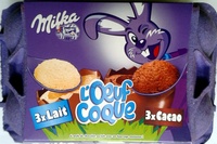 L'Oeuf Coque 3xLait 3xCacao
