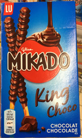 King Choco - Biscuits nappés d'un enrobage au chocolat