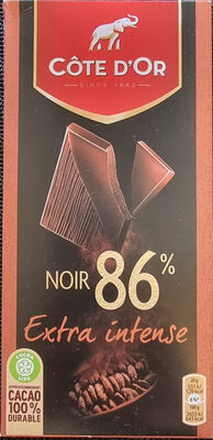 Noir 86% Extra intense