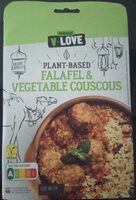 Falafel & vegetable couscous