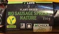 Bio sausage spread nature