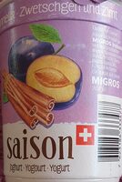 Joghurt Zwetschgen Zimt