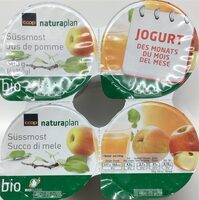 Yogourt Jus de pomme, bio