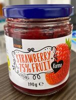 Strawberry 75% fruit