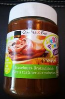 Pâte à tartiner aux noisettes