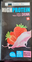 High Protein Erdbeer Drink