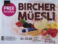 Bircher Müesli Prix Garanti