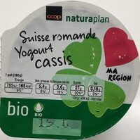 Yogourt cassis, de Suisse romande
