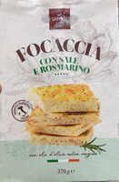 Focaccia con sale e rosmarino