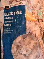 Black Tiger crevettes