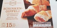 Croissants au jambon