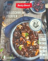 Wildschwein pfeffer