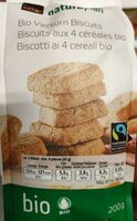 Biscuits aux 4 céréales bio