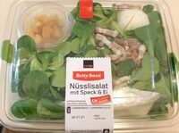 Nüsslisalat mit Speck & Ei